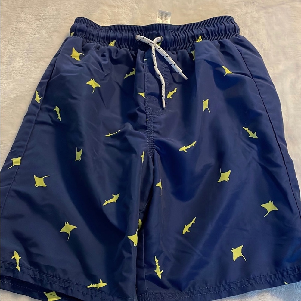 Swim Trunks Oshkosh gosh, size 8 shark/stingray trucks